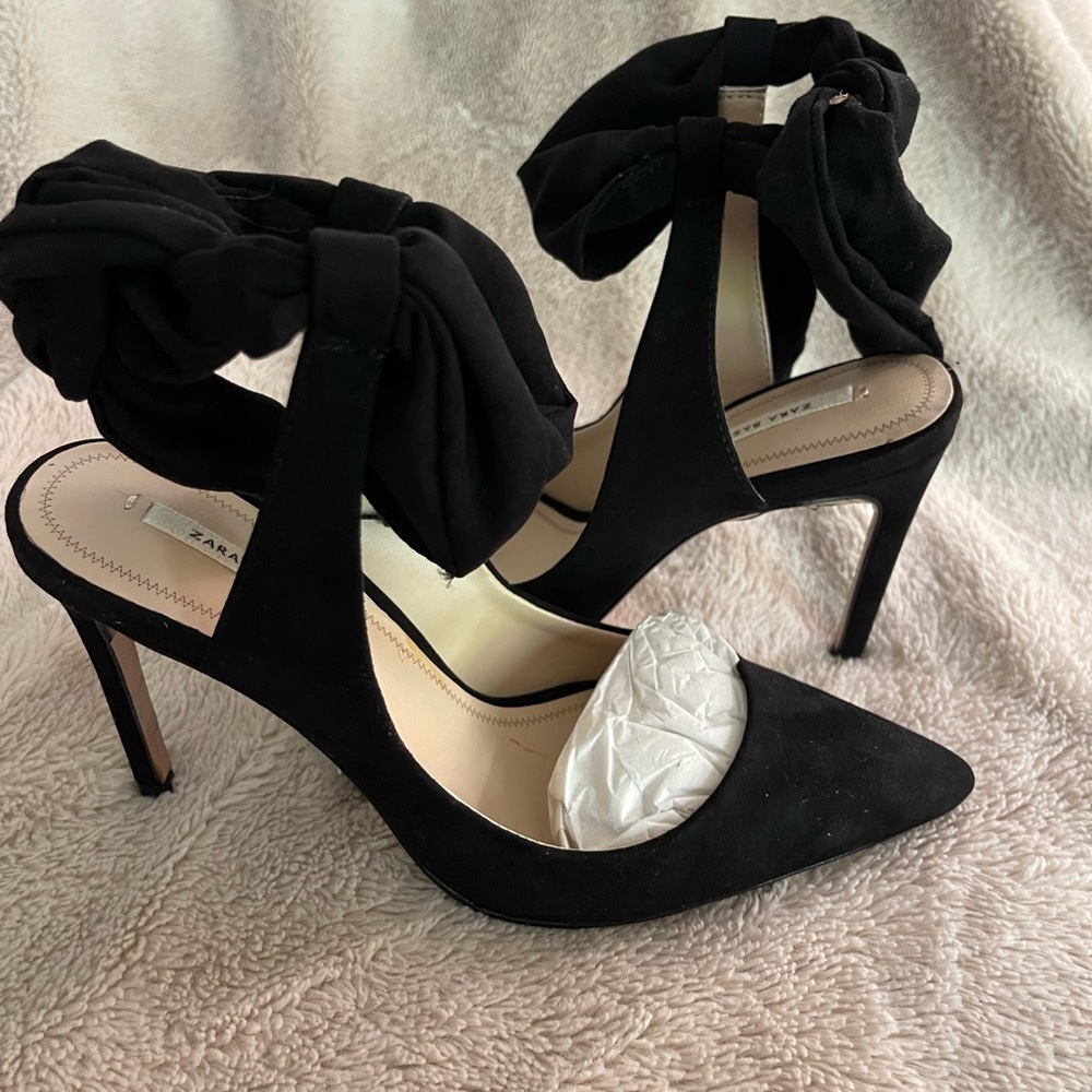 Zara Black Heels